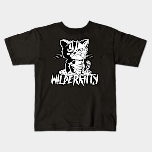 WilDER KITTY Kids T-Shirt